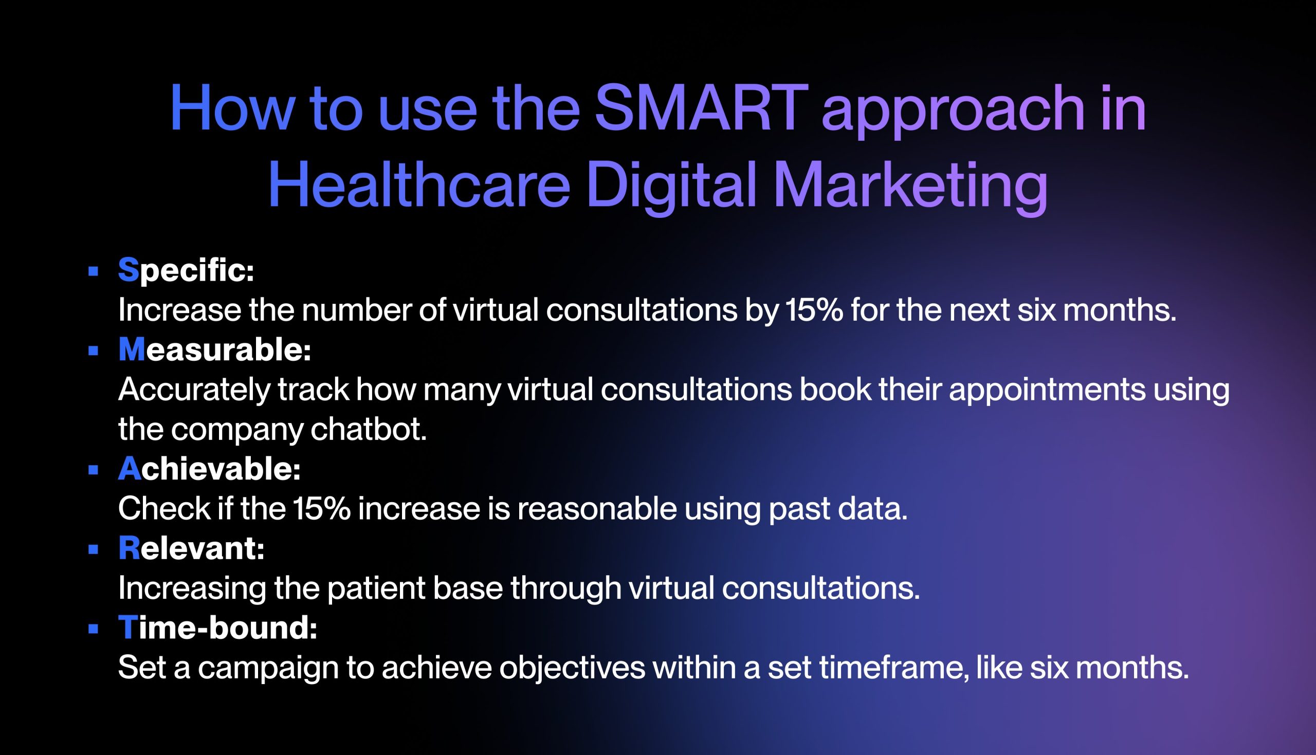 smart approach in healthcare digital marketing